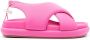 GIABORGHINI 35mm chunky open-toe sandals Pink - Thumbnail 1