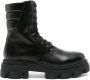GIABORGHINI Gia 35mm leather boots Black - Thumbnail 1