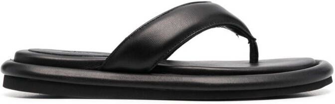 GIABORGHINI Gia 5 thong-strap sandals Black