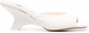 GIABORGHINI Gia slip-on sandals White