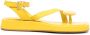 GIABORGHINI open-toe sandals Yellow - Thumbnail 1