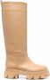 GIABORGHINI Perni 07 leather boots Neutrals - Thumbnail 1