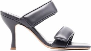 GIABORGHINI Perni touch-strap sandals Grey