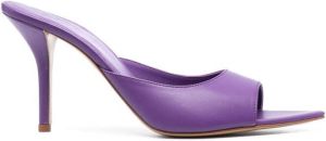 GIABORGHINI 100mm pointed toe pumps Purple
