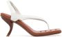 GIABORGHINI sculpted-heel thong-strap sandals Brown - Thumbnail 1