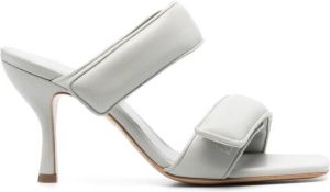 GIABORGHINI x Pernille Perni 100mm sandals Grey