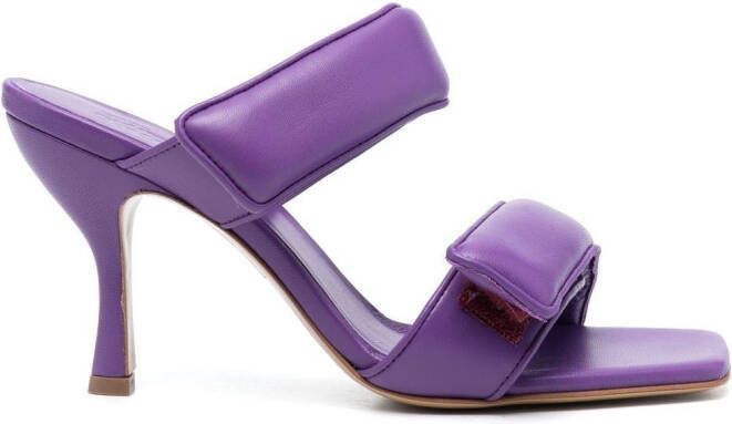 GIABORGHINI x Pernille Perni 100mm sandals Purple