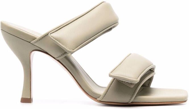 GIABORGHINI x Pernille Teisbaek 95mm sandals Green