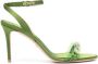 Giambattista Valli 90mm crystal-embellished sandals Green - Thumbnail 1