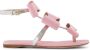 Giambattista Valli bow-detail flat sandals Pink - Thumbnail 1