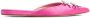 Giambattista Valli bow-embellished satin mules Pink - Thumbnail 1