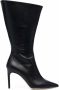 Giannico Victoria leather boots Black - Thumbnail 1