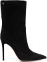 Gianvito Rossi Reus 105mm suede boots Black - Thumbnail 1