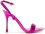 Gianvito Rossi Spice Ribbon 110mm sandals Purple - Thumbnail 1