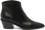 Gianvito Rossi 60mm pointed-toe leather boots Black - Thumbnail 1