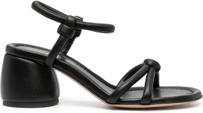 Gianvito Rossi Cassis 60mm leather sandals Black