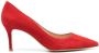Gianvito Rossi 70mm pointed-toe pumps Red - Thumbnail 1