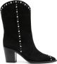 Gianvito Rossi 75mm suede boots Black - Thumbnail 1