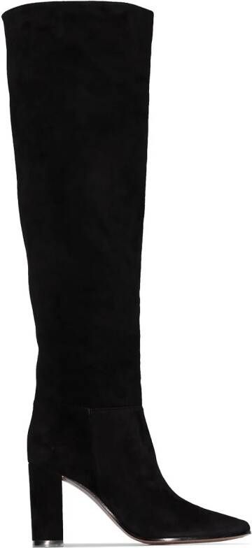 Gianvito Rossi 85 over-the-knee boots Black