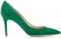 Gianvito Rossi 85mm pointed pumps Green - Thumbnail 1