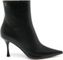 Gianvito Rossi 85mm pointy-toe leather boots Black - Thumbnail 1