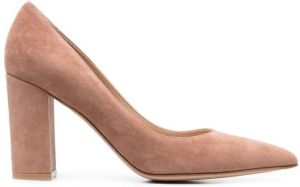 Gianvito Rossi 90mm pointed-toe pumps Neutrals
