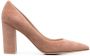 Gianvito Rossi Piper 85mm pointed-toe pumps Neutrals - Thumbnail 1