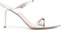 Gianvito Rossi 95mm mirrored leather mules Grey - Thumbnail 1