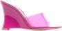 Gianvito Rossi Futura 95mm wedge sandals Pink - Thumbnail 1