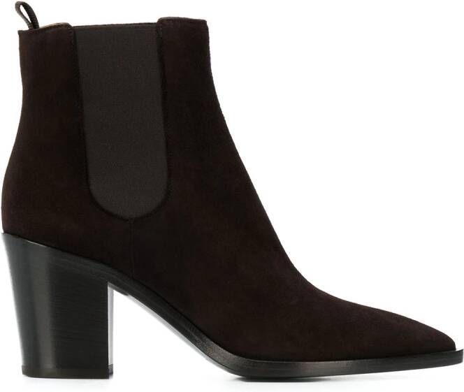 Gianvito Rossi ankle boots Brown
