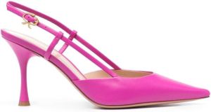 Gianvito Rossi Ascent 85mm slingback pumps Pink
