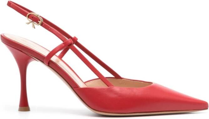 Gianvito Rossi Ascent 85mm slingback pumps Red