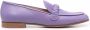 Gianvito Rossi Belem braided loafers Purple - Thumbnail 1