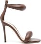 Gianvito Rossi Bijoux 100mm leather sandals Brown - Thumbnail 1