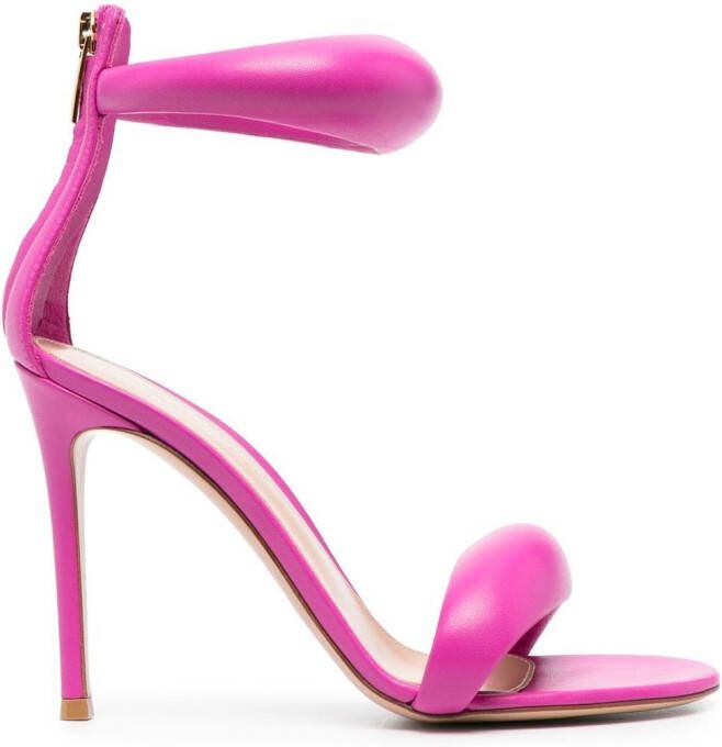 Gianvito Rossi Bijoux 105mm leather sandals Pink