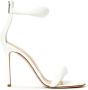 Gianvito Rossi Bijoux 105mm padded leather sandals White - Thumbnail 1