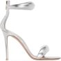 Gianvito Rossi Bijoux 105mm leather sandals Silver - Thumbnail 1