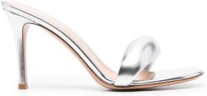 Gianvito Rossi Bijoux mule sandals Silver