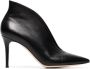 Gianvito Rossi black vania 85 leather ankle boots - Thumbnail 1