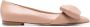 Gianvito Rossi bow-detail leather ballerina shoes Neutrals - Thumbnail 1