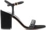 Gianvito Rossi braided open-toe sandals Black - Thumbnail 1