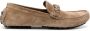 Gianvito Rossi braided suede loafers Neutrals - Thumbnail 1