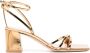 Gianvito Rossi Brielle 60mm mirrored leather sandals Gold - Thumbnail 1