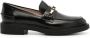 Gianvito Rossi buckle-detail leather loafers Black - Thumbnail 1