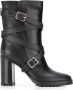 Gianvito Rossi buckled strap boots Black - Thumbnail 1