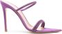Gianvito Rossi Cannes 105mm suede sandals Purple - Thumbnail 1