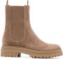 Gianvito Rossi Chester suede chelsea boots Brown - Thumbnail 1