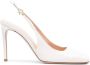 Gianvito Rossi Christina 105mm leather pumps Neutrals - Thumbnail 1