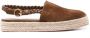 Gianvito Rossi chunky suede espadrilles Brown - Thumbnail 1