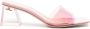 Gianvito Rossi Cosmic 55mm translucent mules Pink - Thumbnail 1